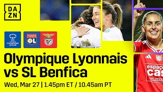 Lyon vs. Benfica | UEFA Women's Champions League 2023-24 Quarter-final Second Leg Full Match