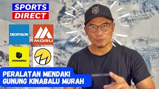 Peralatan mendaki Kinabalu BAJET MURAH 2023 & upgrade ke Kilimanjaro!!