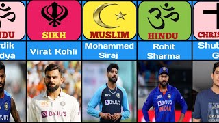 Religion Of Indian Cricketers 2023|| Indian Famous Cricketers Religion