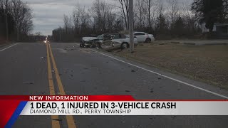 One Dead After Perry Township Crash