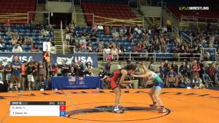 Cadet WM 122 Rnd 16 - Karoline Ortiz (FL) vs. Tess Kinne (MO)