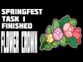 Prodigy Math Game | Finishing Task 1 of 2022 Springfest! (Flower Crown)