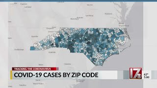 COVID-19 cases by zip code