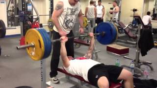 170kg bench press @ 95kg