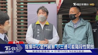 小三通復航有望? 王必勝率隊飛金門視察｜TVBS新聞@TVBSNEWS02