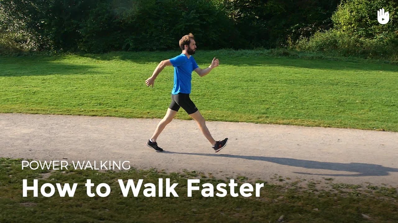 How To Walk Faster | Power Walking - YouTube