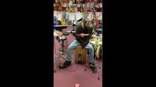 G Demos the New Gibraltar Cajon Remote Kick Pedal