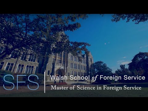Can you transfer into Walsh School of Foreign Service?