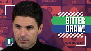 UPSET? Mikel Arteta's WORDS after the DRAW between Arsenal and Sporting Lisbon in the UEL