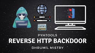 Reverse HTTP Backdoor/Shell| Attack over the INTERNET | PyHtools | Python3 | Dhrumil Mistry