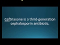 How to pronounce ceftriaxone (Rocephin) (Memorizing Pharmacology Flashcard)