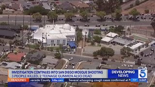 New details revealed about suspects, victims of San Diego mosque shooting