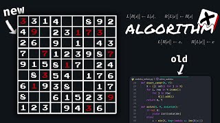 Coding My FIRST EVER Artificial Intelligence Program Again... 7 years later // Sudoku Solver