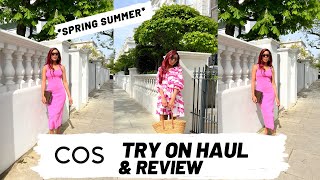 COS HAUL | COS HAUL 2022 | COS TRY ON HAUL | NEW IN AT COS STORES | RAQUEL SEWELL