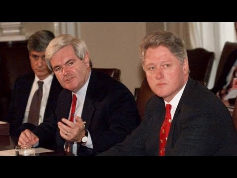 Newt Gingrich Remembers Government Shutdown Of 1995 - YouTube