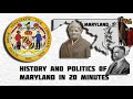 Brief Political History of Maryland