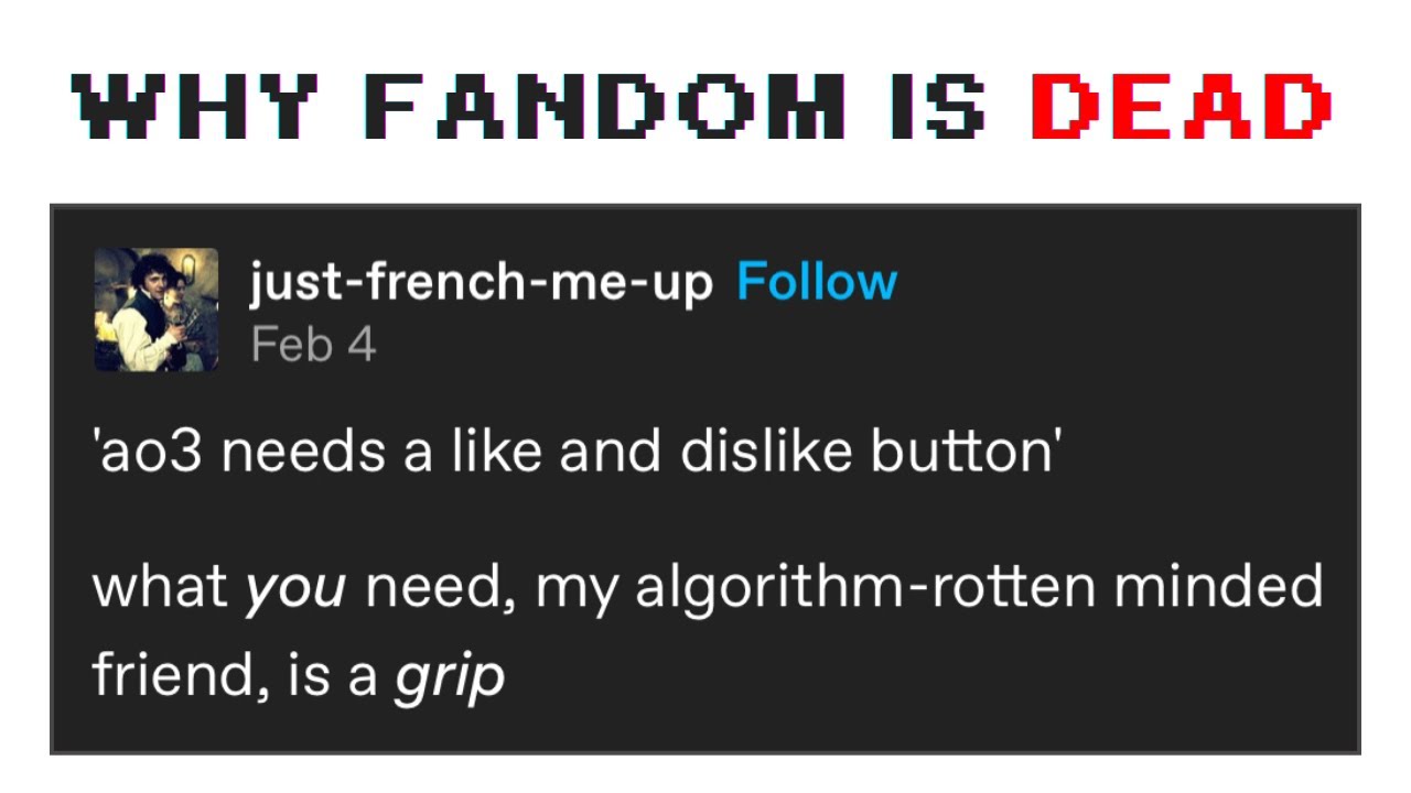 The Rise Of Entitlement And The Death Of Fandom Youtube