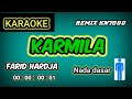 KARMILA - FARID HARDJA ||(Karaoke & lirik) //keyboard version kn7000