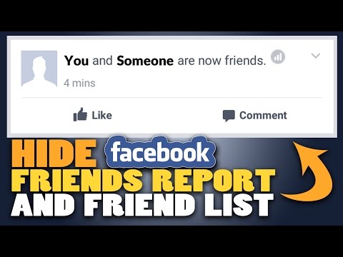 How to Hide BECAME FRIENDS WITH on Facebook | TECHNOLOGY FAQ How to Hide BECAME FRIENDS WITH on Facebook | TECHNOLOGY FAQ