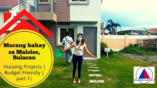 Murang bahay sa Malolos, Bulacan | Good Investment | Open House Tripping |  Housing Projects| Part 1