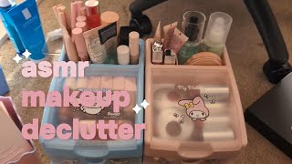 asmr 💕 makeup declutter ✨ 1 hour