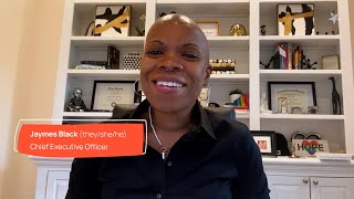 Welcome Message from CEO Jaymes Black (they/she/he)
