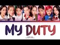 [THAI/ROM/ENG] JAYLERR x 4EVE - My Duty [LYRICS]