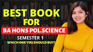 BEST BOOK TO BUY FOR BA POLITICAL SCIENCE HONS | BA HONS BOOK LIST | STUDYSHIP WITH KRATI 2