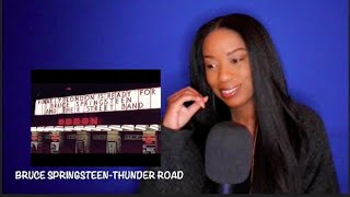 Bruce Springsteen - Thunder Road (Live) RE UP *DayOne Reacts*