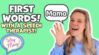 Learn To Talk! First Words for Babies and Toddlers | Baby Doll Toddler Play!