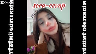 Soru cevap 💕-Yüzümü Gösterdim-(Yüzümü tiktokta paylaşmayın lütfen 🙏)