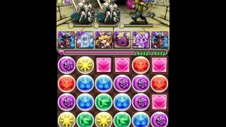 【パズドラ】(Sランク) 皇たる機械龍 皇の閃爪　地獄級「サタンxサタン」