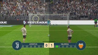 JUVENTUS vs VALENCIA | UEFA Champions League - UCL | Penalty Shootout