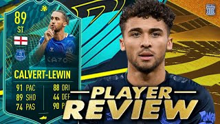 89 PLAYER MOMENTS CALVERT-LEWIN PLAYER REVIEW! MOMENTS CALVERT LEWIN SBC - FIFA 22 ULTIMATE TEAM