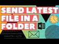 Excel VBA Macro: How to Send the Newest File from a Folder via Email (Step-by-Step Tutorial)