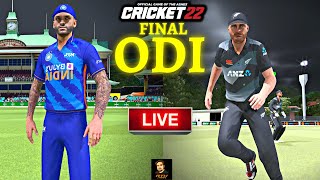 India vs New Zealand 3rd ODI Match - Cricket 22 Live - RtxVivek