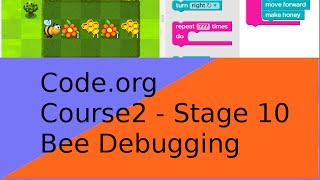 Programming for Kids - Course 2 Bee Debugging