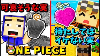 【マインクラフト】悪魔の実を悪魔が食べた‼️可哀想な〇〇！【ワンピースMOD】パート2