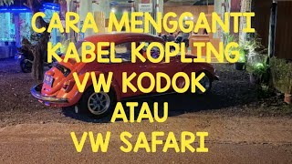 CARA MEMASANG KABEL KOLING VW KODOK DAN SAFARI . #bug