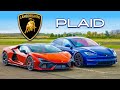 Кто победит в заезде: Lamborghini Revuelto или же Tesla Model S Plaid?