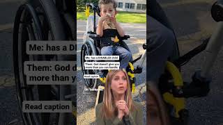Did you know there are disabled kids who are abandoned and abused by their own parents? Did God give