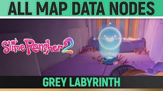 Slime Rancher 2 - All Map Data Nodes - Grey Labyrinth 🗺