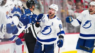 Dave Mishkin calls Lightning vs Hurricanes highlights (2024 Season Opener)