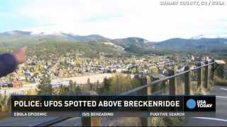 UFOs spotted floating over Breckenridge