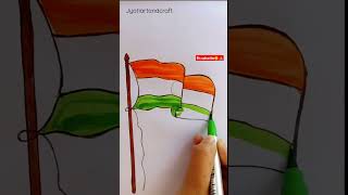 jana gana mana || National anthem || #shorts #viral #trending #india #flag #drawing #art