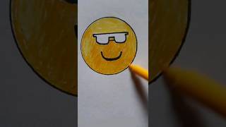 Emoji Drawing #shorts #drawing #shortvideo #art #satisfying #easydrawing #painting