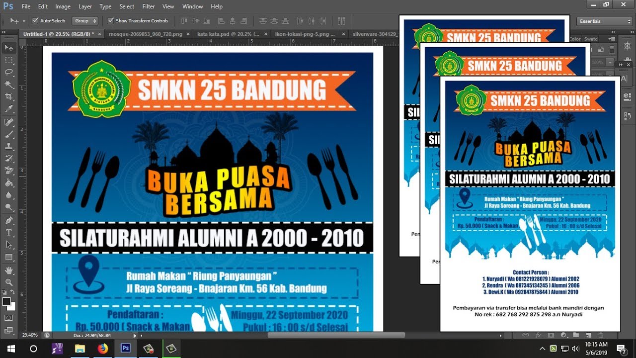 Desain Banner Acara Keren Contoh Desain Spanduk Images