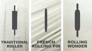 Rolling Wonder vs American vs French Rolling Pins