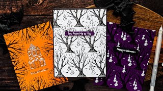 Happy Halloween | Creating Stamped Backgrounds with Yana Smakula