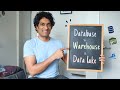 KNOW the difference between Data Base // Data Warehouse // Data Lake (Easy Explanation👌)